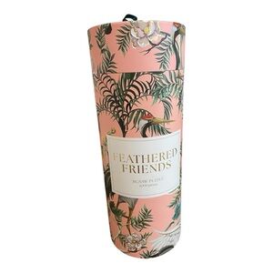 Feathered Friends Jigsaw Puzzle, 1,000 Pieces, Bird Print, Gold Foiling.